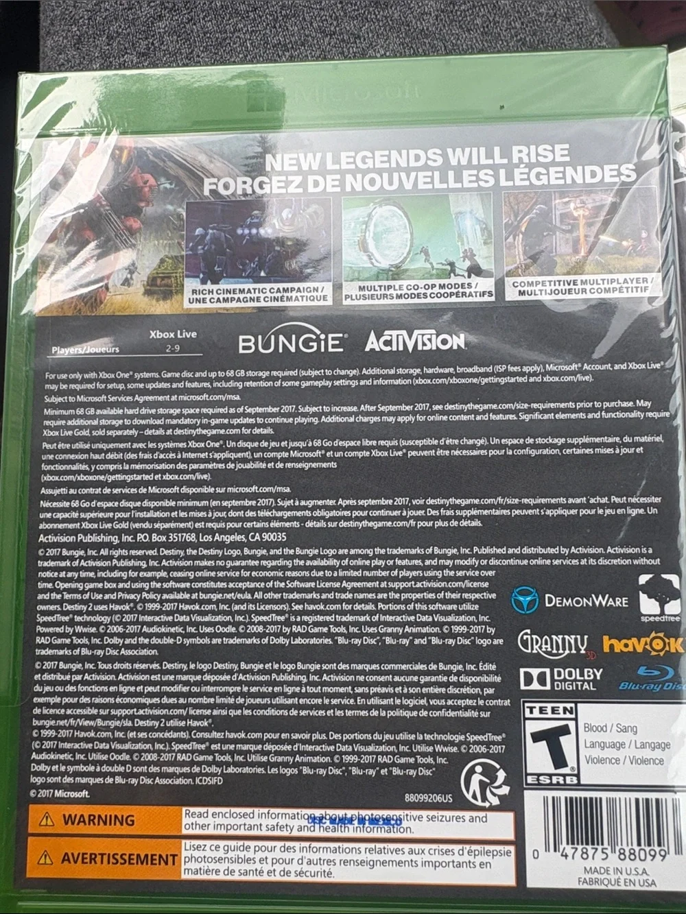 Destiny 2 for Xbox One — Green Edition
